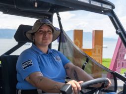 La Policía Turística de Chapala tiene el objetivo de brindar seguridad, orientación y apoyo a turistas en punto clave del municipio. CORTESÍA