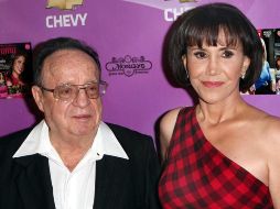 Meza y Gómez Bolaños fueron pareja durante más de 28 años y, tras casarse, compartieron una década de matrimonio. INF/ARCHIVO.