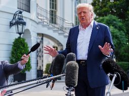 Donald Trump anunció que impondrá un arancel del 30% a los productos y mercancías importadas desde México a partir del 1 de agosto. AP/ E. Vucci.