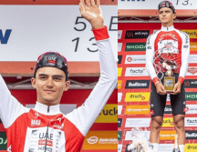 Del Toro había conseguido ganar la segunda, tercera y cuarta etapa de la Vuelta a Austria, consiguiendo el liderato en la jornada de este sábado. ESPECIAL/X @UAE-TeamEmirates