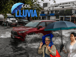 Continúa el pronóstico de lluvia para Guadalajara. EL INFORMADOR / A. Navarro