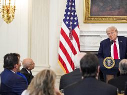 Trump propuso implementar aranceles del 100% unilateralmente. EFE