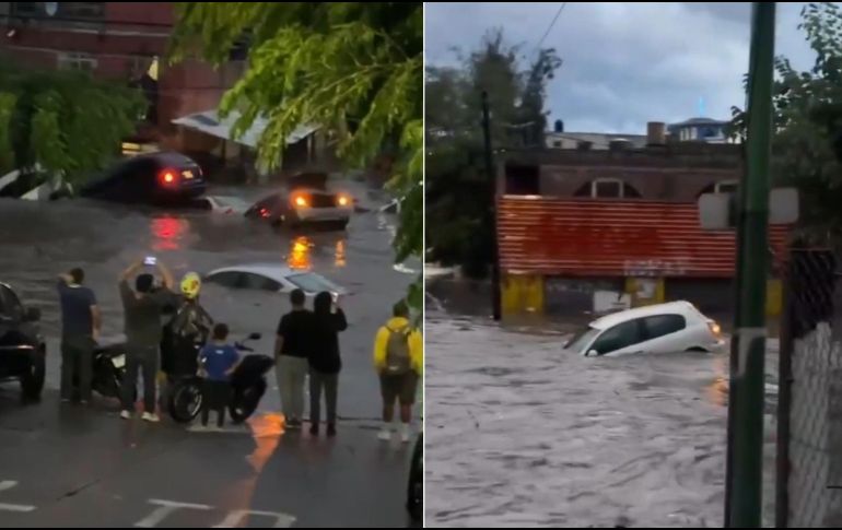 Las inundaciones se registraron en las siguientes vialidades de acuerdo con las autoridades. ESPECIAL