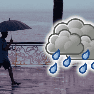 La lluvia caerá con gentileza en Puerto Vallarta