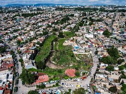 VISTA AÉREA DE LA COLONIA LA MARTINICA. El AMG es atravesada por diversos cauces naturales, muchos de los cuales han sido modificados o canalizados debido al crecimiento urbano. EL INFORMADOR / A. Navarro