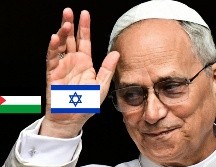 El Papa León XIV habló sobre el conflicto entre Israel y Palestina que hoy presentó el primer ataque a la Iglesia de la Sagrada Familia. EFE / ARCHIVO