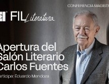 El autor ha sido una figura esencial en la literatura contemporánea en lengua española. ESPECIAL/ FIL.
