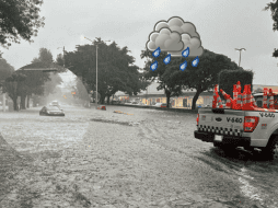 La zona de Plaza del Sol fue una de las más afectadas. X / @JaliscoVial