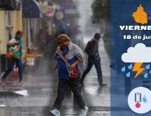 Según la SGIRPC de la CDMX, estiman una lluvia menor a 15 mm para este día. ESPECIAL / SUN y CANVA