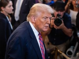 El WSJ asegura que, en una entrevista con Trump este martes, este negó ser el autor de la misiva. EFE/FRANCIS CHUNG / POOL