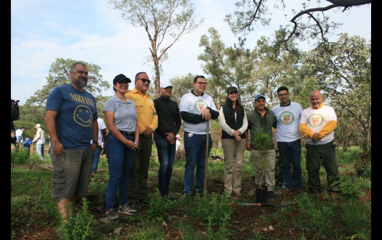 Para 2025, se contempla plantar más de 40 mil árboles en futuras jornadas. ESPECIAL