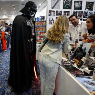 Fanáticos celebran la Jedicon, el mayor evento de Star Wars en México