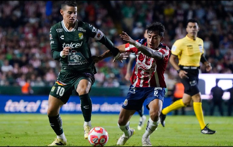 James Rodríguez no desaprovechó el penal y con suma frialdad, superó a Raúl “Tala” Rangel para otorgarle la victoria a su equipo. IMAGO7.