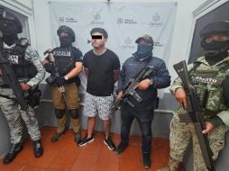 Esta tarde José Eduardo ‘N’ fue trasladado a los juzgados de juicios orales del penal de Puente Grande. ESPECIAL