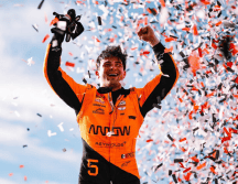 Pato O'Ward logró su segunda victoria de la temporada 2025 de IndyCar. EFE