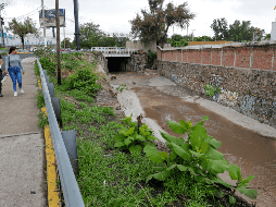 Aspectos generales del arroyo El Seco, a la altura de la avenida López Mateos. EL INFORMADOR/ARCHIVO