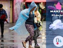 Se esperan lluvias ligeras dispersas, principalmente en el sur de la CDMX, con posibilidad de chubascos ocasionales. SUN / ARCHIVO