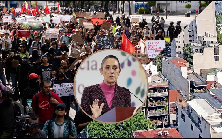 Claudia Sheinbaum recordó además que, cuando fue jefa de Gobierno de la Ciudad de México, se abrió esa investigación, ligada a militantes de Acción Nacional por asuntos del mercao inmobiliario. SUN / ARCHIVO / EFE / J. Méndez