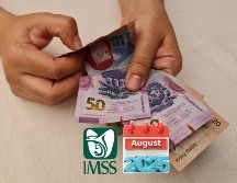 En este octavo mes de 2025, los pensionados podrán recibir su pago el primer día hábil. ESPECIAL / CANVA e IMSS