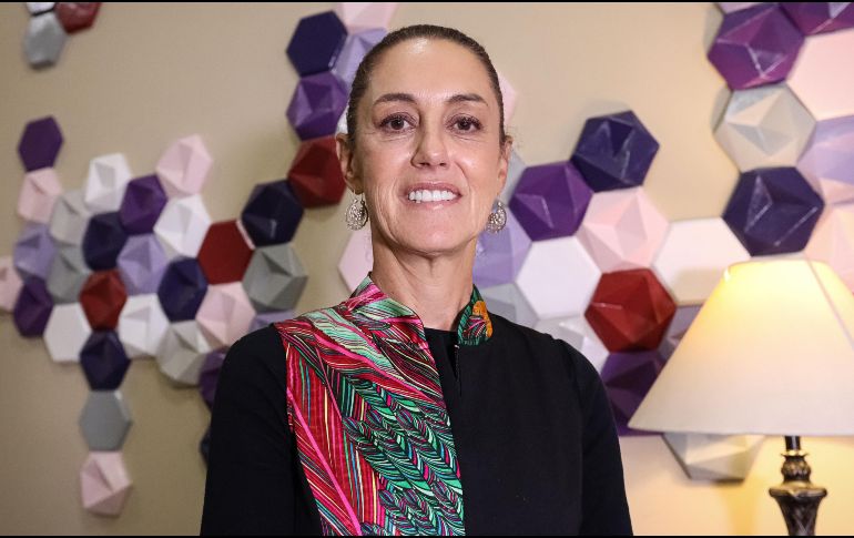 En su conferencia mañanera de este martes 22 de julio en Palacio Nacional, Sheinbaum Pardo pidió que se proyectara una encuesta de De las Heras. EL INFORMADOR/ARCHIVO