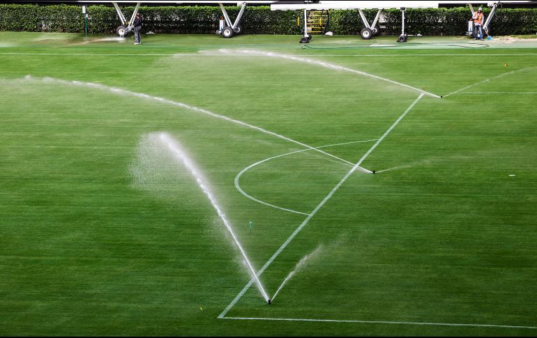 La cancha del estadio AKRON ha quedado lista tras la remodelación realizada para cumplir con los requerimientos que exige la FIFA rumbo al Mundial 2026. EL INFORMADOR/ A. NAVARRO.