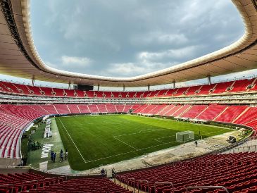 La cancha del estadio AKRON ha quedado lista tras la remodelación realizada para cumplir con los requerimientos que exige la FIFA rumbo al Mundial 2026. EL INFORMADOR/ A. NAVARRO.