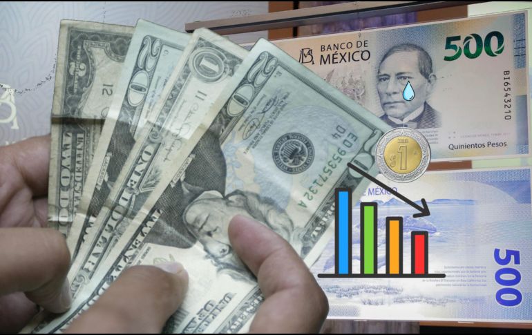 El peso mexicano sufrió una depreciación frente al dólar en la cotización de apertura del miércoles 23 de julio. INFORMADOR / SUN / ARCHIVO