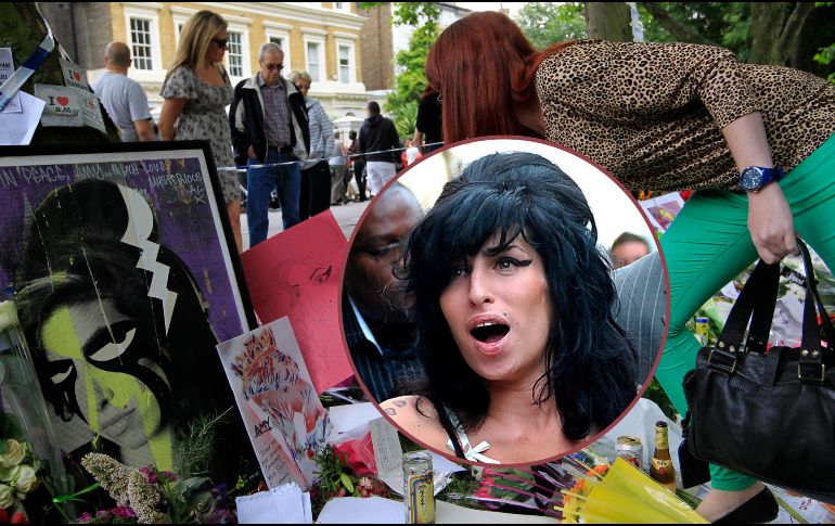 El cuerpo de Amy Winehouse fue encontrado por su guardaespaldas; se puso en contacto con los servicios de emergencia, pero estos ya nada pudieron hacer. AP / ARCHIVO