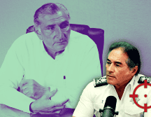 Adán Augusto López (d) aseguró que no sospechó nunca de los vínculos de Hernán Bermúdez Requena, exsecretario de Seguridad en Tabasco, con el crimen organizado. SUN / ARCHIVO / ESPECIAL