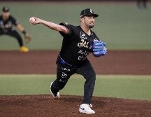 Este noche el pitcheo de Jalisco fue dominante. Zac Grotz ganó el juego después de seis entradas en las que sólo permitió tres hits y una carrera. CORTESÍA/Charros de Jalisco