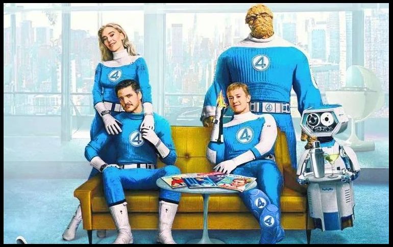 La cinta nos presenta la primera incursión de Pedro Pascal, Vanessa Kirby, Ebon Moss-Bachrach y Joseph Quinn en el UCM. CORTESÍA