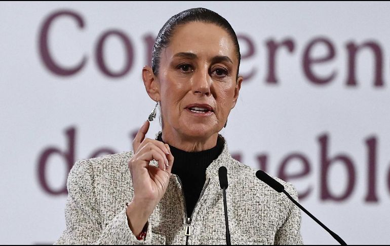 Sheinbaum Pardo destacó que la CURP biométrica ayudará en el tema de desaparecidos. SUN/B. Fregoso