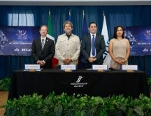 René Calderón dedicó la presea a todos los colaboradores de la empresa. EL INFORMADOR/H. Figueroa