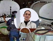 Sheinbaum informó que las investigaciones sobre el denominado huachicol fiscal, están dando mucha información y llegarán hasta las últimas consecuencias. SUN / B. FREGOSO / ARCHIVO