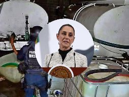 Sheinbaum informó que las investigaciones sobre el denominado huachicol fiscal, están dando mucha información y llegarán hasta las últimas consecuencias. SUN / B. FREGOSO / ARCHIVO