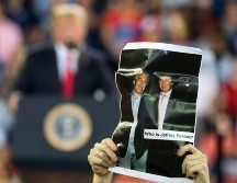 El presidente Trump fue informado de que su nombre aparece en los archivos del polémico caso Epstein. EFE/ARCHIVO