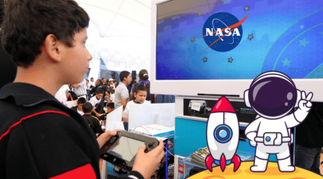 La exposición cuenta con objetos originales de la NASA y exhibe el traje que usó Katya Echazarreta en su viaje al espacio. NOTIMEX/ARCHIVO