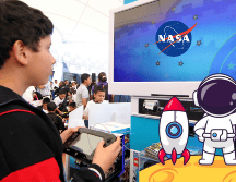 La exposición cuenta con objetos originales de la NASA y exhibe el traje que usó Katya Echazarreta en su viaje al espacio. NOTIMEX/ARCHIVO