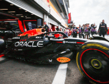 Max Verstappen recibió algunas actualizaciones aerodinámicas y fue competitivo para Red Bull en la única sesión de práctica, siendo el segundo más rápido este viernes en Spa. EFE / O. Matthys