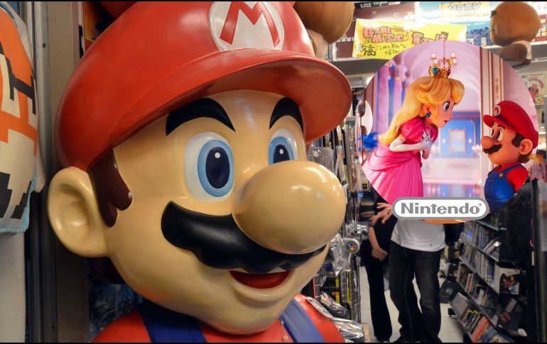 Nintendo asegura que solo hay amistad entre Mario y la Princesa Peach. AFP / ARCHIVO