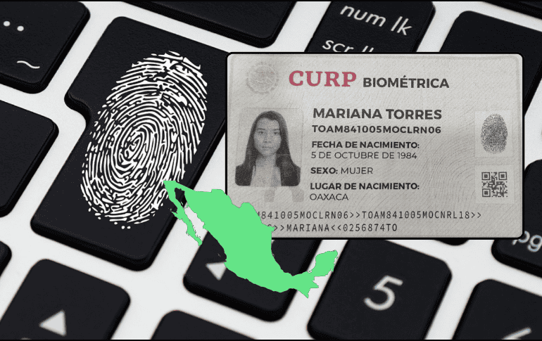 En la actualidad ya hay 145 mil personas en México que cuentan con la nueva Clave Única de Registro de Población (CURP) actualizada con datos biométricos. ESPECIAL