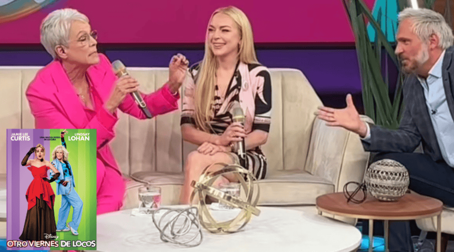 Jamie Lee Curtis y Lindsay Lohan visitan el foro de 