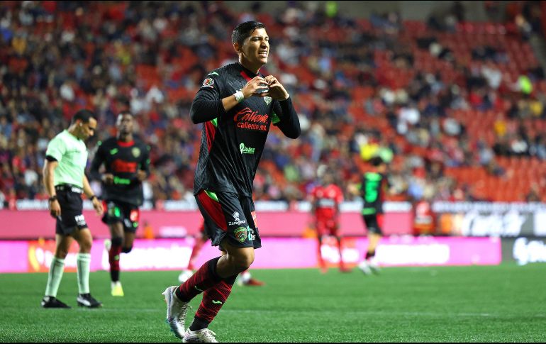 Ángel Zaldívar apareció en la recta final para marcar el gol del empate. IMAGO7/A. Gutiérrez