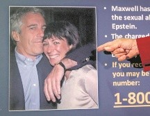 Ghislaine Maxwell contestó preguntas sobre 100 personas diferentes. AP