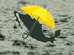 Un canal de baja presión sobre la Mesa del Norte y su interacción con inestabilidad atmosférica en el occidente de México originará lluvias puntuales fuertes con descargas eléctricas en Jalisco. ESPECIAL / CANVA