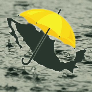 Alertan de lluvias FUERTES para 8 estados de la República hoy sábado