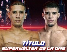 El Chino García no parte como favorito, pero viene de dar una sorpresa y puede dar otra. X/BoxAzteca7