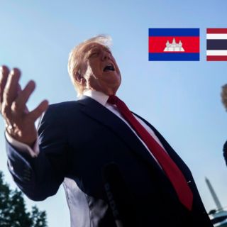 Trump negocia el alto al fuego entre Tailandia y Camboya