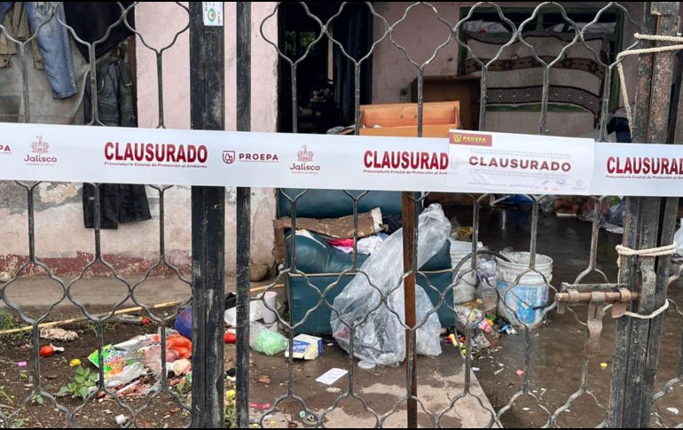 En total y con corte hasta el pasado 25 de julio, la Proepa tenía un registro de 78 clausuras en el estado. ESPECIAL /  Coordinación General de Gestión del Territorio