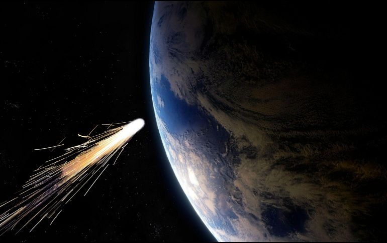 La NASA ha confirmado que el paso de este cuerpo celeste no será visible desde el planeta Tierra y es muy poco probable que suceda con astros del tamaño de 2025 OW. ESPECIAL / CANVA